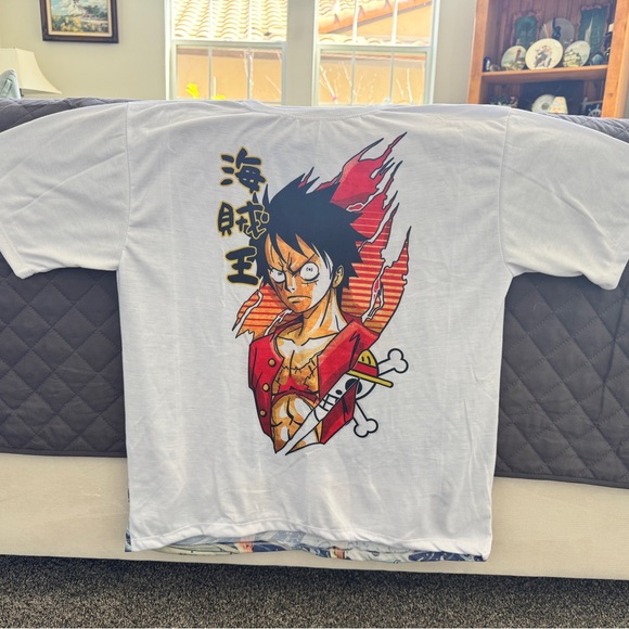 One Piece Anime Printed Shirt - Picture 3 of 4